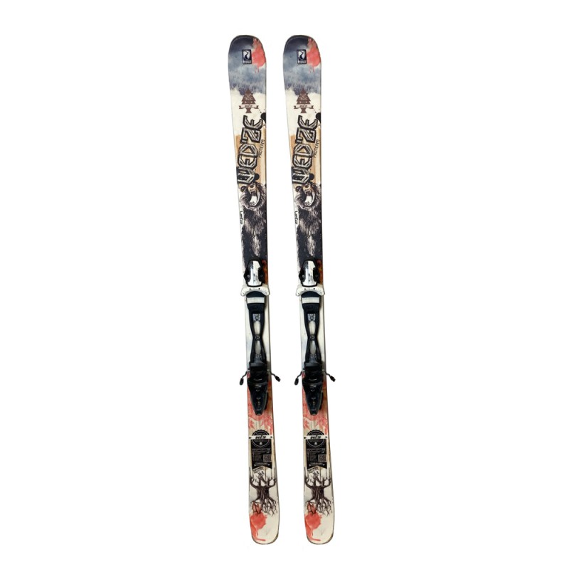 Pack Ski Wed'ze Twintricks Pro Team + Bindungen Tyrolia WEDZE - 1