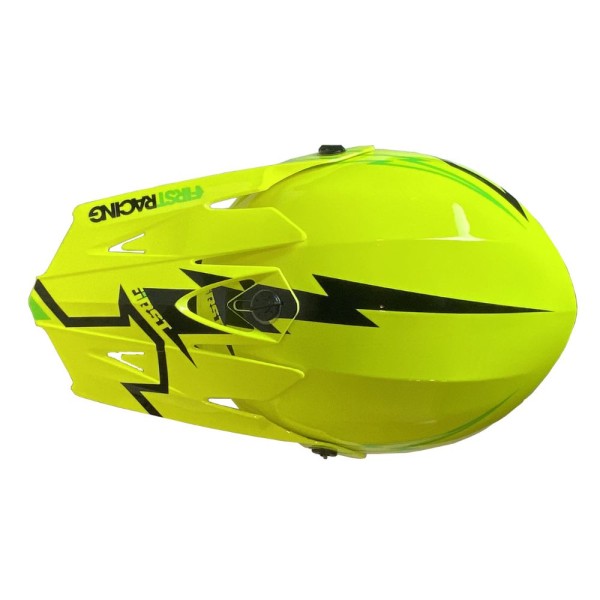 Casco MTB First Racing K2 Lightning Bolt Amarillo Neón / Verde Neón / Negro FIRST RACING - 4