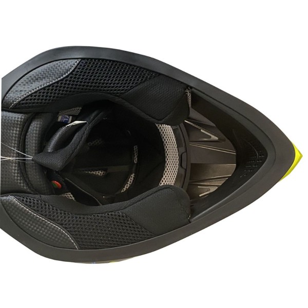 Casque de VTT Junior First Racing K2 Lightning Bolt Noir  Jaune  Bleu