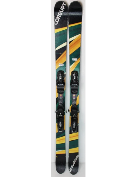 Pack Ski Coreupt Candide Yard + Befestigungen Look NX10 Grün zustand 2