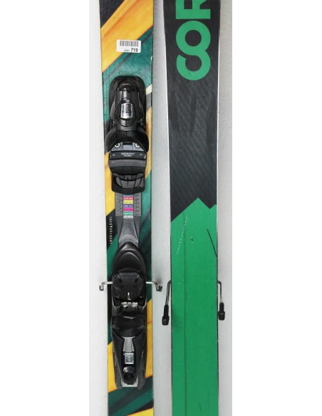 Pack Ski Coreupt Candide Yard + Befestigungen Look NX10 Grün zustand 2