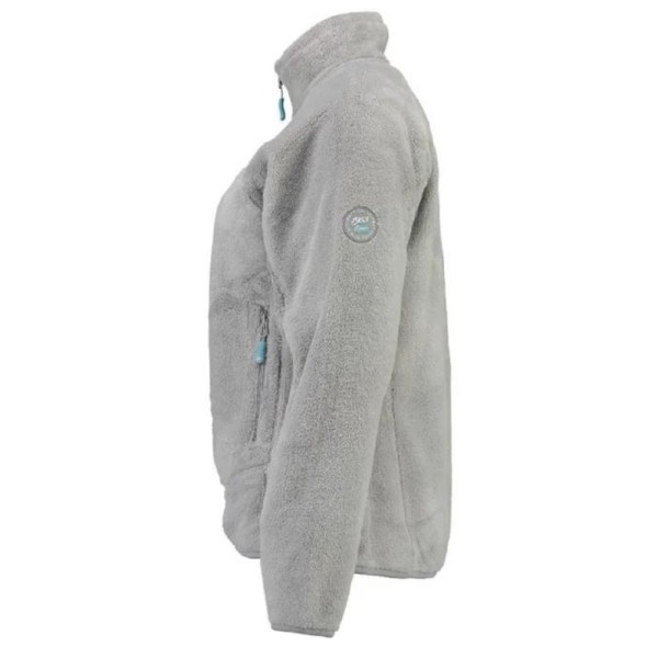 Geographical Norway Unicorn Girl Gray Fleece Jacket