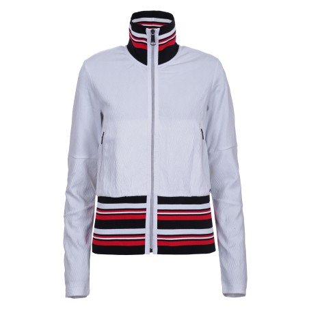 Luhta Hamari Optical White Zip Jacket LUHTA - 1