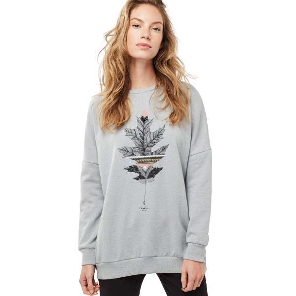 Sweatshirt O'neill Lw Peaceful Pines Silver Melee Women