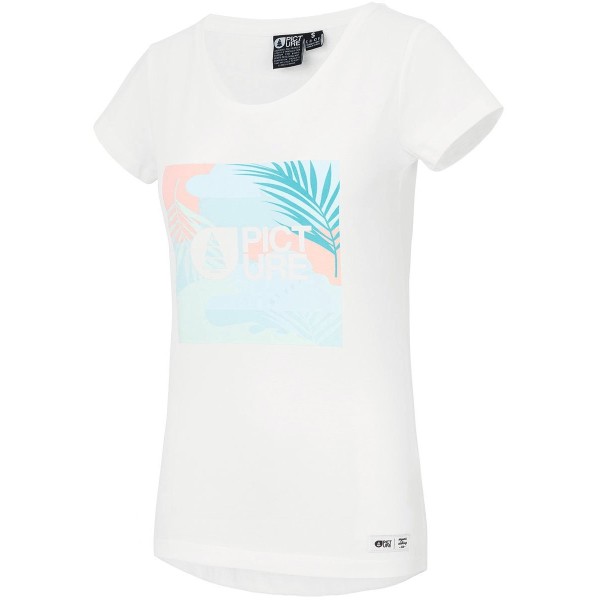 Camiseta Picture Organic Basement Palm Blanco