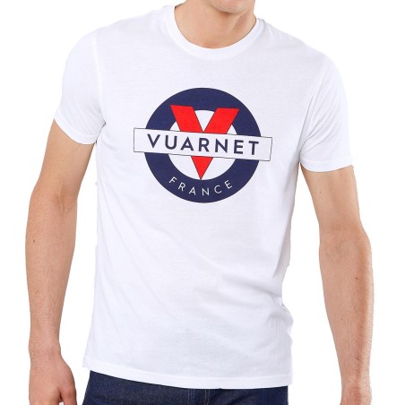 Vuarnet Logo Apparel Mod Tee SS Weiß VUARNET - 1 Vuarnet Logo Apparel Mod Tee SS Weiß VUARNET - 1