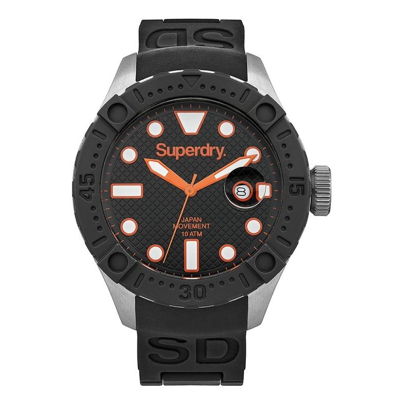 Superdry Deep Sea Scuba Uhr Schwarz SUPERDRY - 1