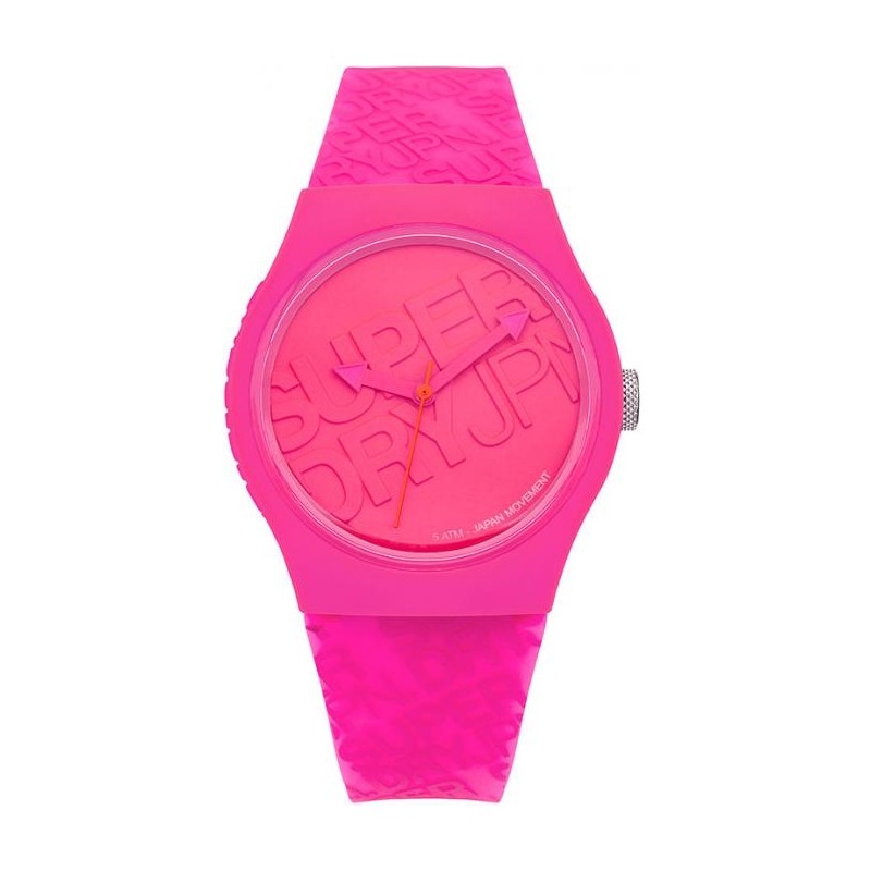 Superdry Urban Silikonuhr in Rosa SUPERDRY - 1