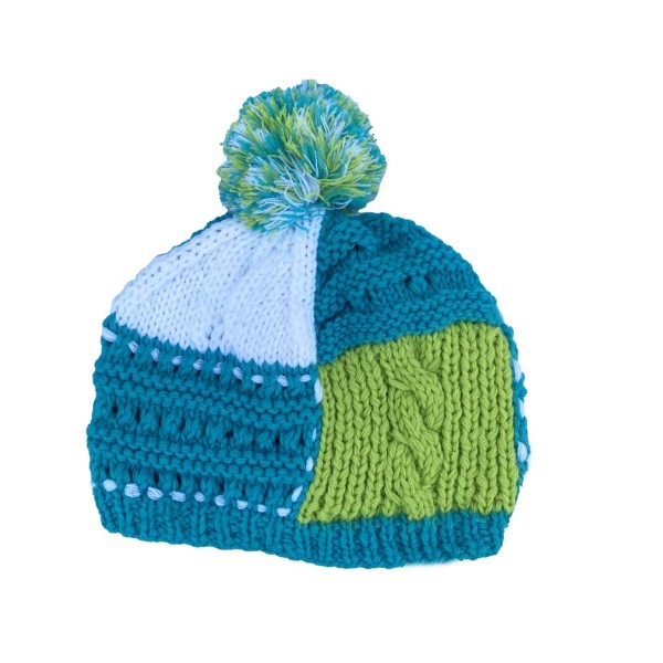 Wed'ze Lady Sl1 Ceramic Beanie Blue / Green WEDZE - 1