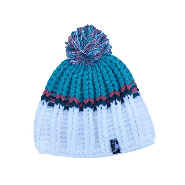 Gorro Wed'ze Junior Lady SL2 Blanco / Azul