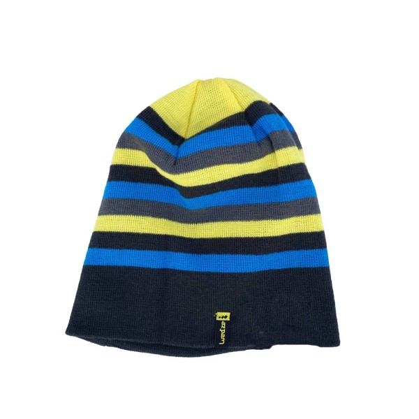 Gorro amarillo Wed'ze Junior Reverse Empire