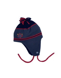 Wed'ze Inca Boy Formula One 12 Beanie Schwarz / Rot WEDZE - 1