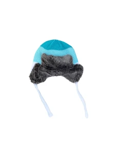 Junior Beanie Wed'ze Jr16 Sl1 Keramik Türkis / Weiß WEDZE - 1