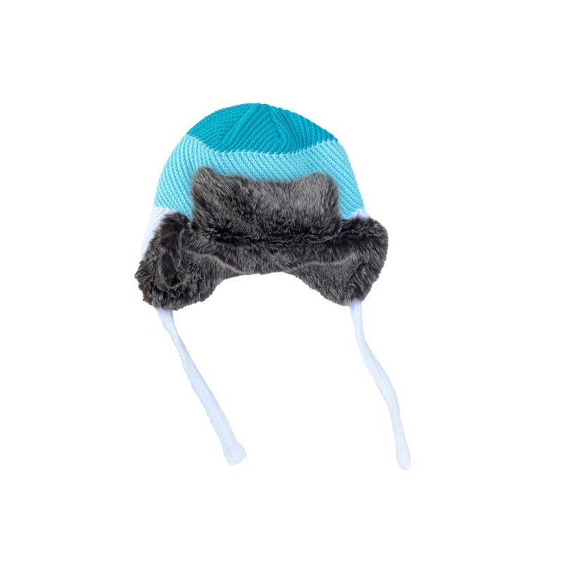 Junior Beanie Wed'ze Jr16 Sl1 Keramik Türkis / Weiß WEDZE - 1