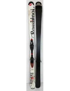 Pack Ski Rossignol Bandit SC 80 + Befestigungen Axium 120 Weiß