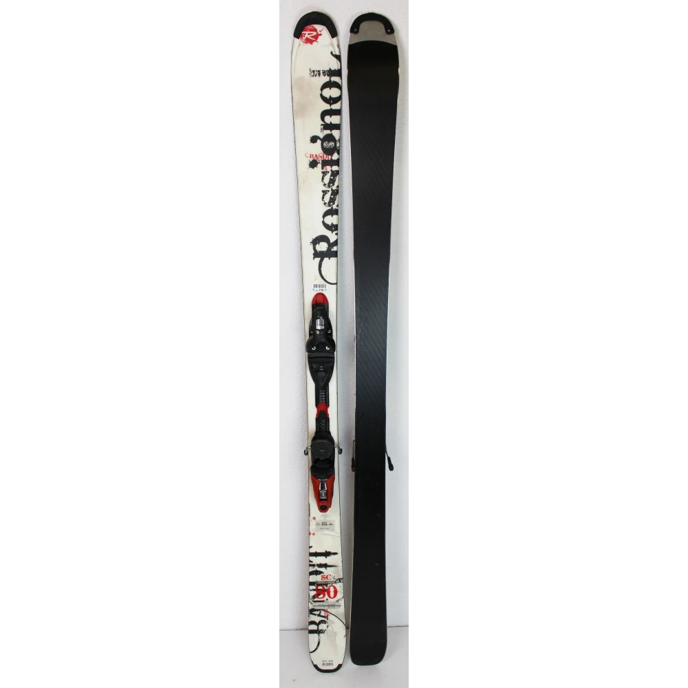 Pack Ski Rossignol Bandit SC 80 + Befestigungen Axium 120 Weiß