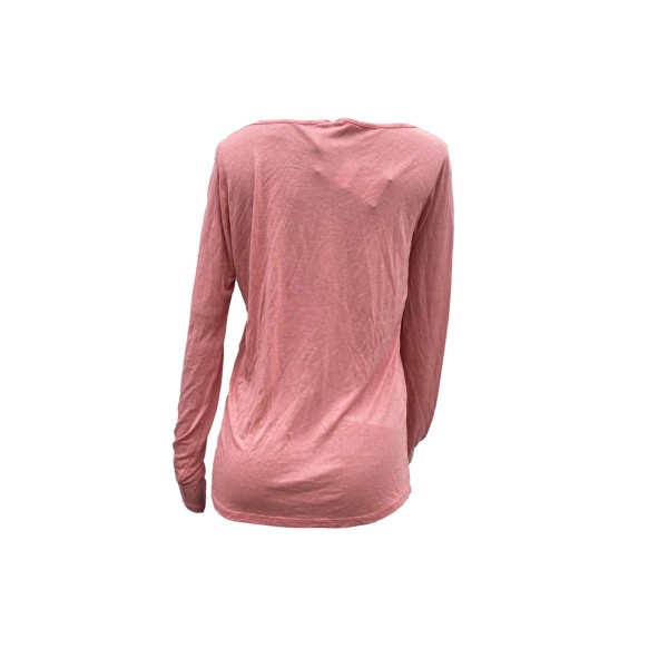 Scotch & Soda Different Langarm-T-Shirt Rosa