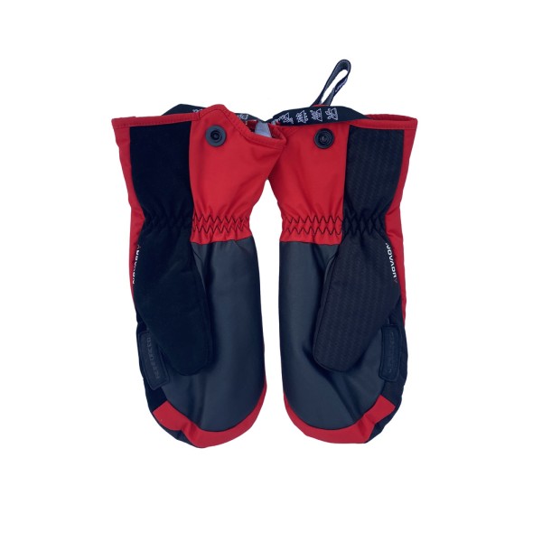 Ski Mittens Wed'ze Chill Mitten Junior Red / Black