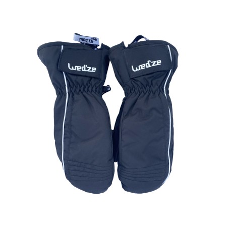 Ski Mittens Wed'ze Rns 500 Stratermic Black WEDZE - 2 Ski Mittens Wed'ze Rns 500 Stratermic Black WEDZE - 2