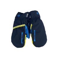 Moufles De Ski Skitrab Light Wool Cabrio Noir / Bleu / Jaune