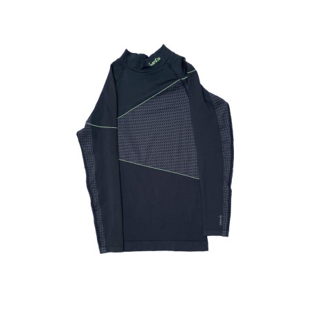 Technische Unterwäsche Wed'ze My Slim Top Schwarz / Grün WEDZE - 2