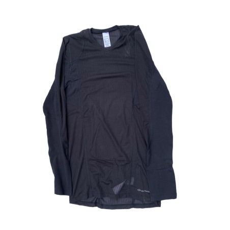 Technische Unterwäsche Quechua Ss Fresh Ml Schwarz QUECHUA - 1