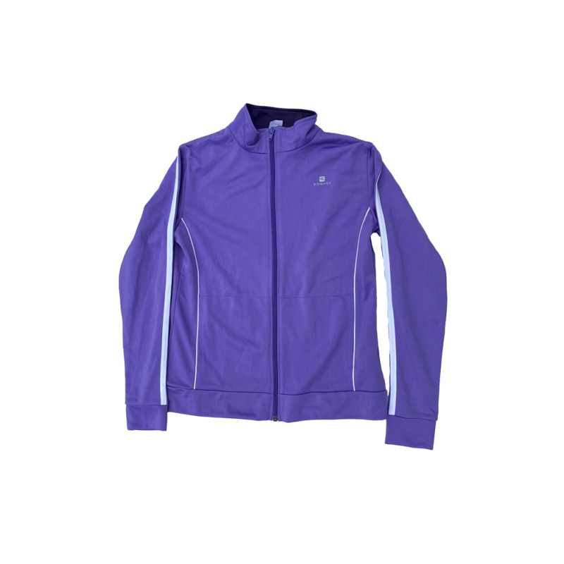 Junior Gym'y Trainingsjacke Lila WEDZE - 2