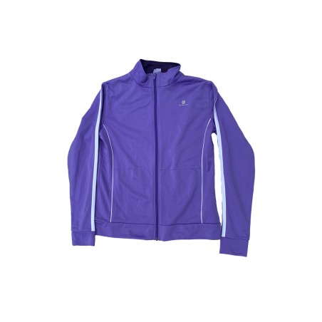 Junior Gym'y Trainingsjacke Lila WEDZE - 2