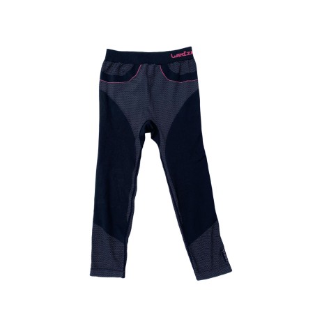 Technical Underwear Wed'ze My Slim 1/2 Pant Lady Black Rose WEDZE - 1