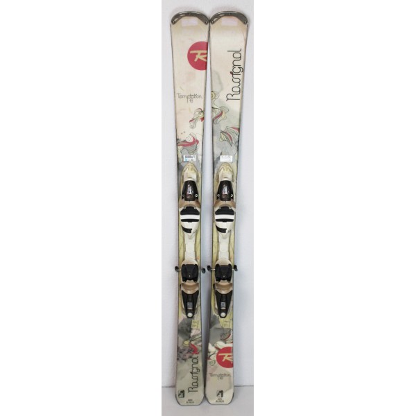 Pack Sci Rossignol Temptation 78 + Binding Saphir 100 Rosa