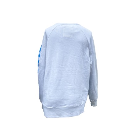 Maglione blu Brooklyn lungo girocollo in pile Franklin & Marshall FRANKLIN & MARSHALL - 2