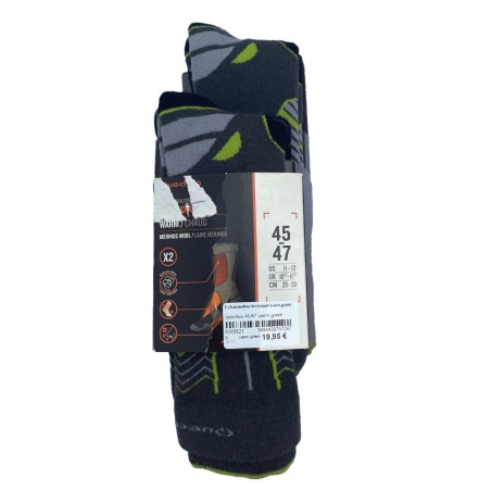 Quechua Techwool socks QUECHUA - 1
