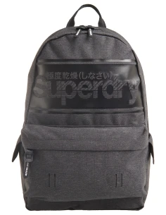 Superdry Stripe Logo Montana Rucksack Anthrazit meliert SUPERDRY - 1