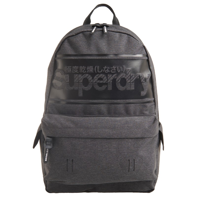 Superdry Stripe Logo Montana Rucksack Anthrazit meliert SUPERDRY - 1