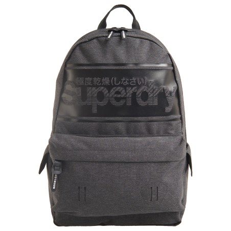Superdry Stripe Logo Montana Rucksack Anthrazit meliert SUPERDRY - 1