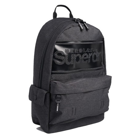 Superdry Stripe Logo Montana Rucksack Anthrazit meliert SUPERDRY - 2