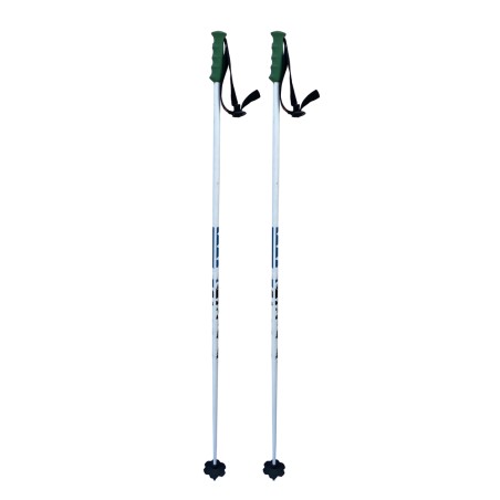 Majesty Ski Poles White / Blue MAJESTY - 2 Majesty Ski Poles White / Blue MAJESTY - 2