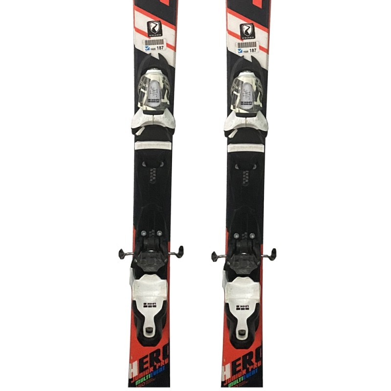 Pack Ski Rossignol Hero Junior Multi Event Kid-X 4 B76 + Fixations Look