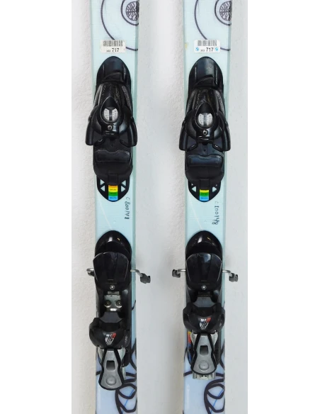 Pack Ski Salomon Amber 500 + Bindings 609 - Blue state 2