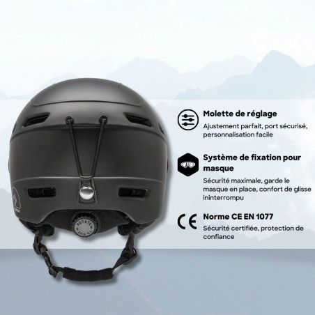 Skihelm Torrent SP-S658V Schwarz TORRENT - 4