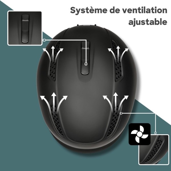 Casque De Ski Torrent SP-S628 Black