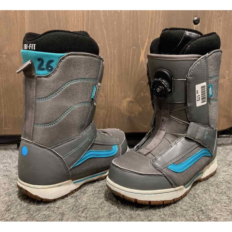 Boots de Snowboard Van s Extent Boa Gris Bleu