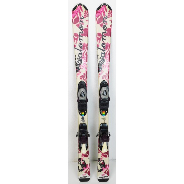 Pack Ski Salomon Jade + Bindings Salomon TZ5 Pink