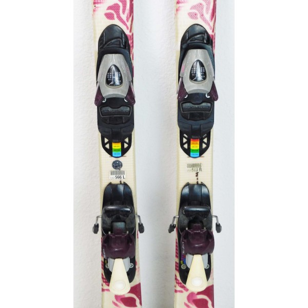 Pack Ski Salomon Jade + Bindings Salomon TZ5 Pink