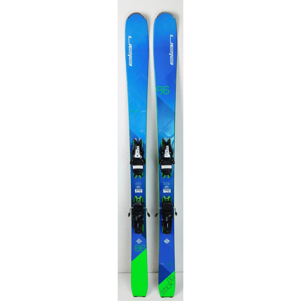 Pack Ski Elan Ripstick 86 SMU + Bindings Tyrolia ELS Blue 11