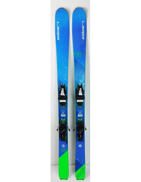 Pack Ski Elan Ripstick 86 SMU + Bindings Tyrolia ELS Blue 11