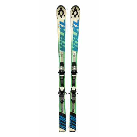 Pack Ski Völkl RTM 7.4 Bleu + Fixations Marker