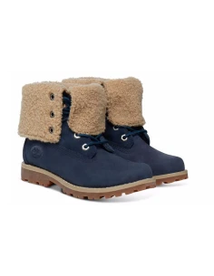 Timberland Authentics 6in Shearling Blue Schuhe TIMBERLAND - 1