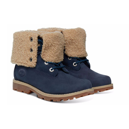 Timberland Authentics 6in Shearling Blue Schuhe TIMBERLAND - 1