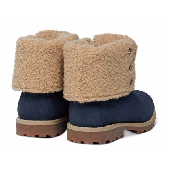 Chaussures Timberland Authentics 6in Shearling Blue